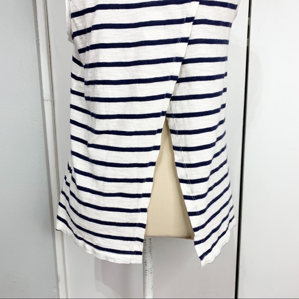Gap open split back striped tank top basic S - Picture 5 of 10